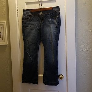 Mid-wash Torrid Boot Cut Jeans